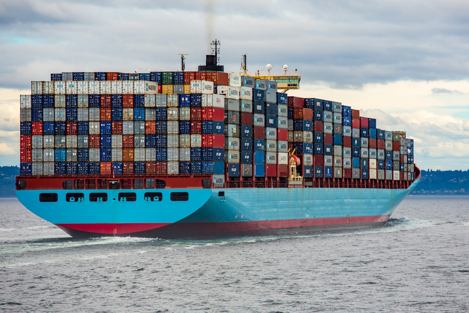 Shipping container yard logistics hub